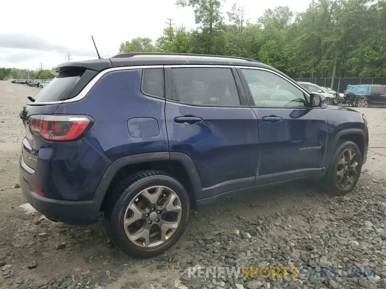 3 Photograph of a damaged car 3C4NJDCB4LT164446 JEEP COMPASS 2020