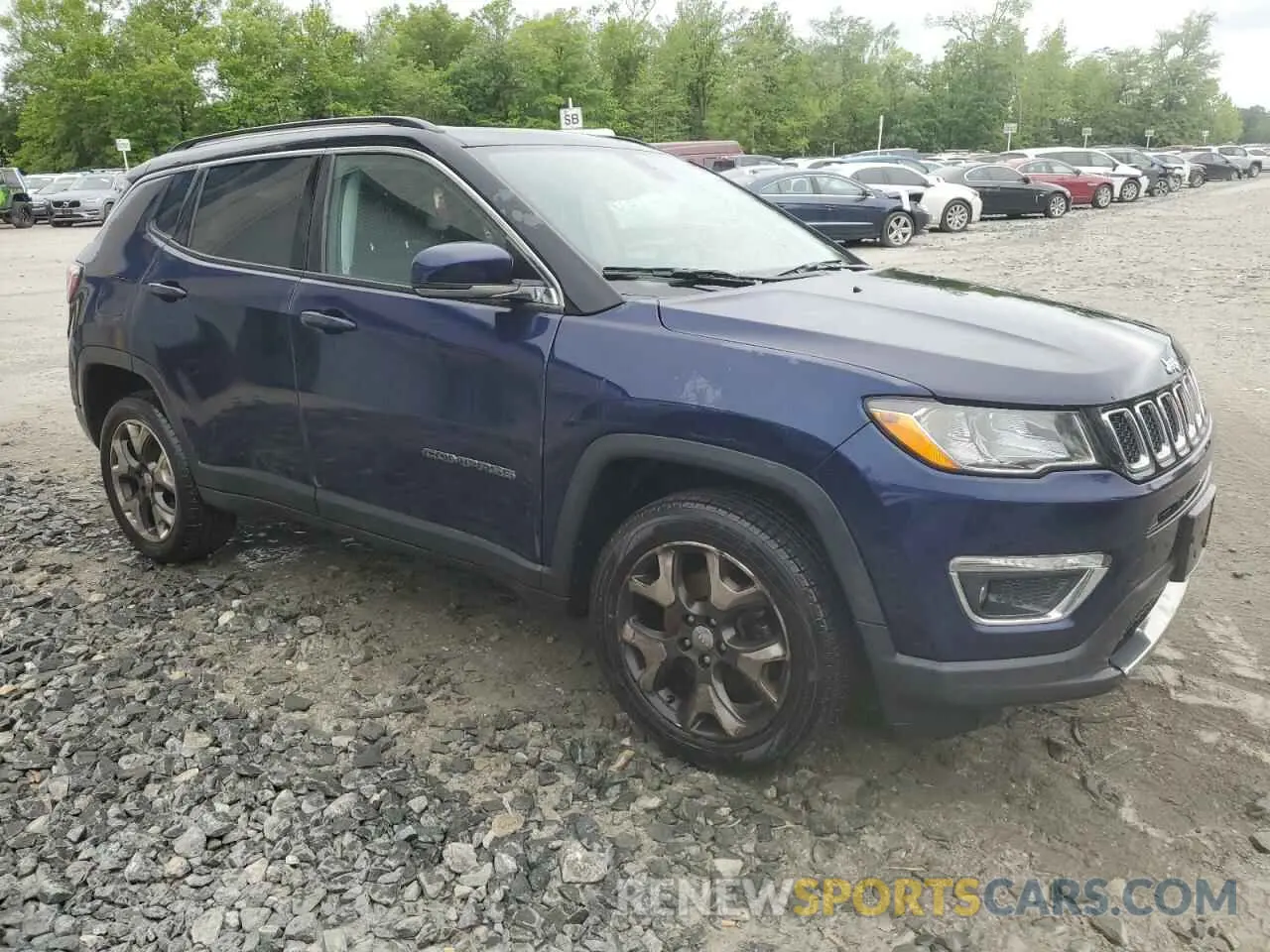 4 Photograph of a damaged car 3C4NJDCB4LT164446 JEEP COMPASS 2020