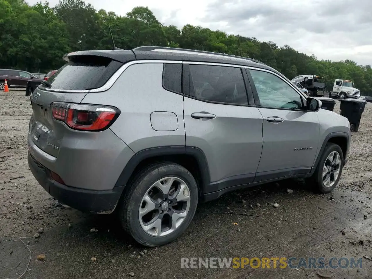 3 Photograph of a damaged car 3C4NJDCB4LT204301 JEEP COMPASS 2020