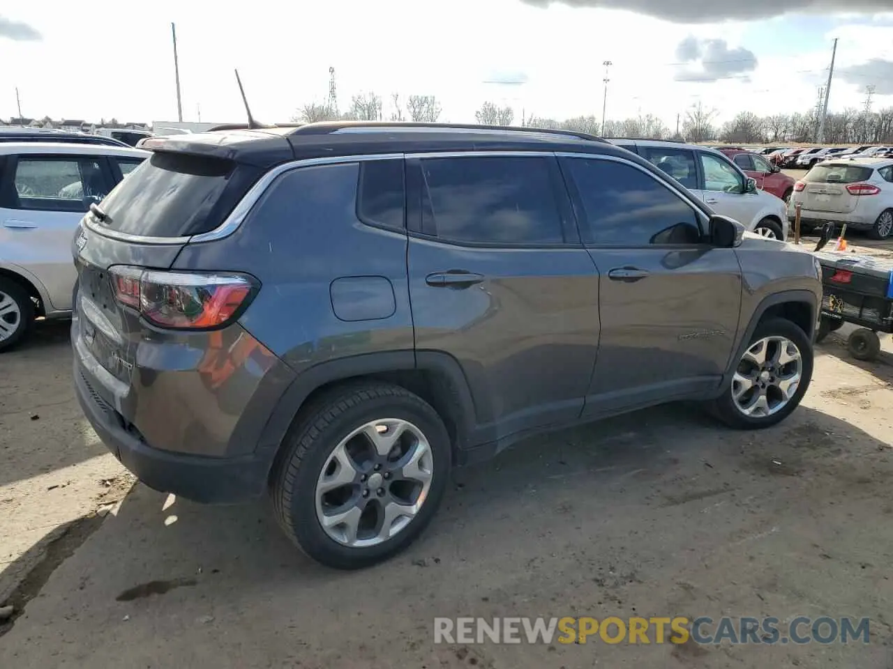 3 Photograph of a damaged car 3C4NJDCB4LT251277 JEEP COMPASS 2020