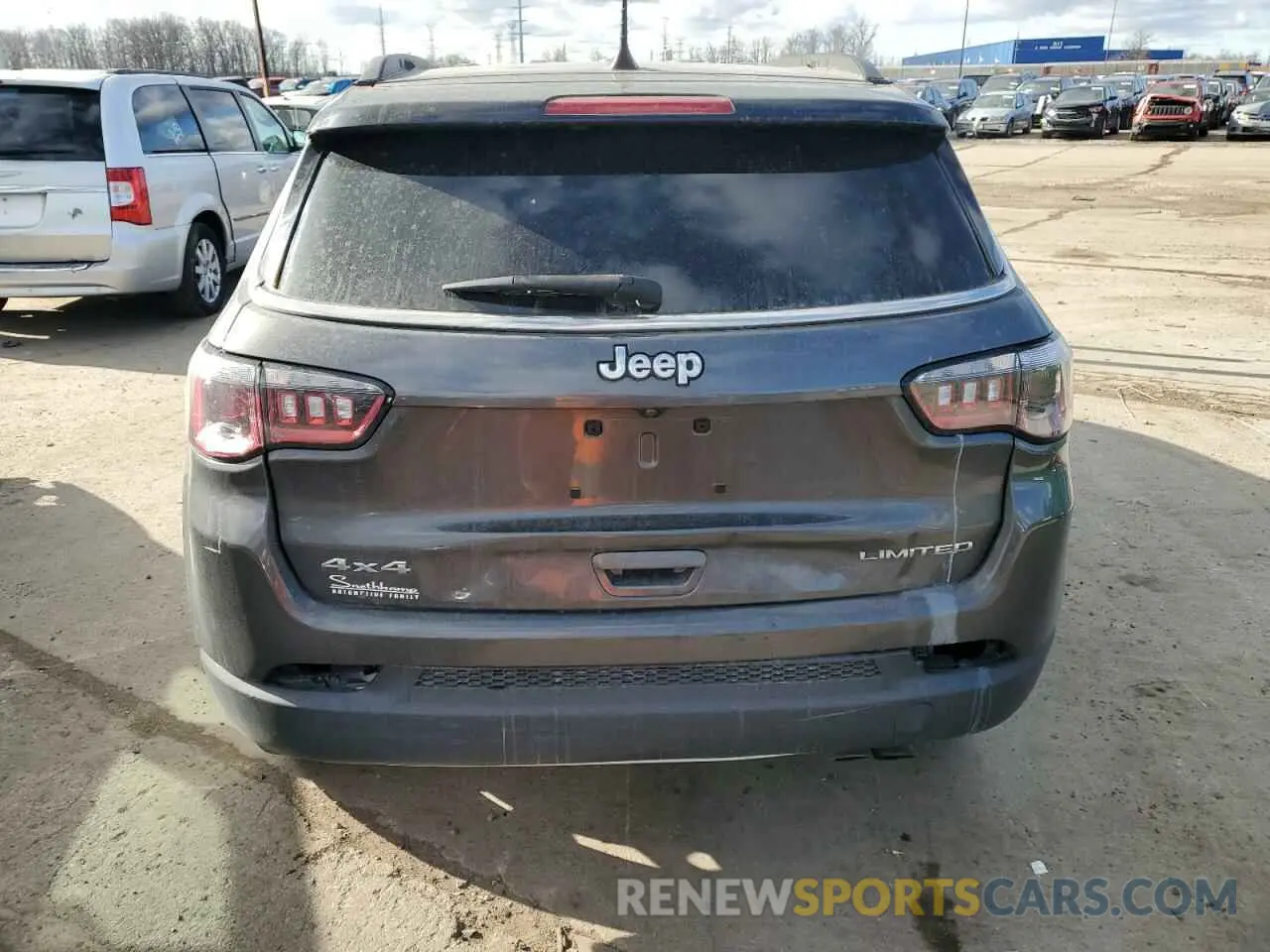 6 Photograph of a damaged car 3C4NJDCB4LT251277 JEEP COMPASS 2020