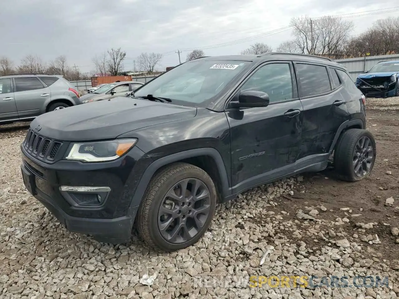 1 Photograph of a damaged car 3C4NJDCB5LT104627 JEEP COMPASS 2020