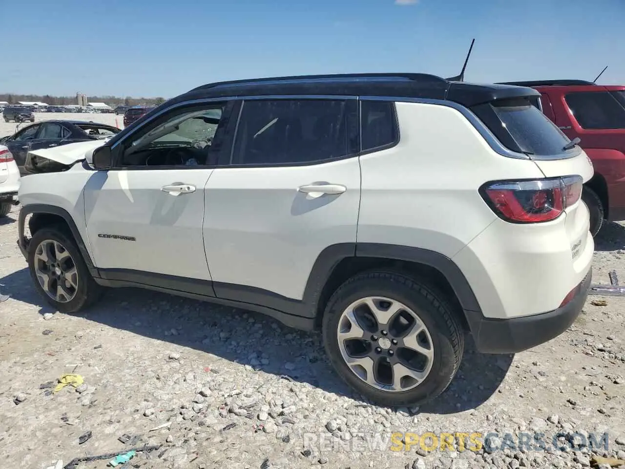 2 Photograph of a damaged car 3C4NJDCB5LT146439 JEEP COMPASS 2020