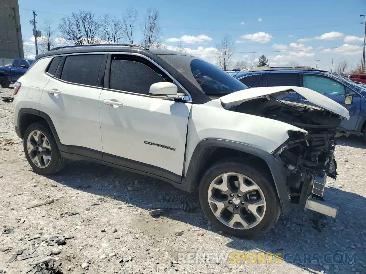 4 Photograph of a damaged car 3C4NJDCB5LT146439 JEEP COMPASS 2020