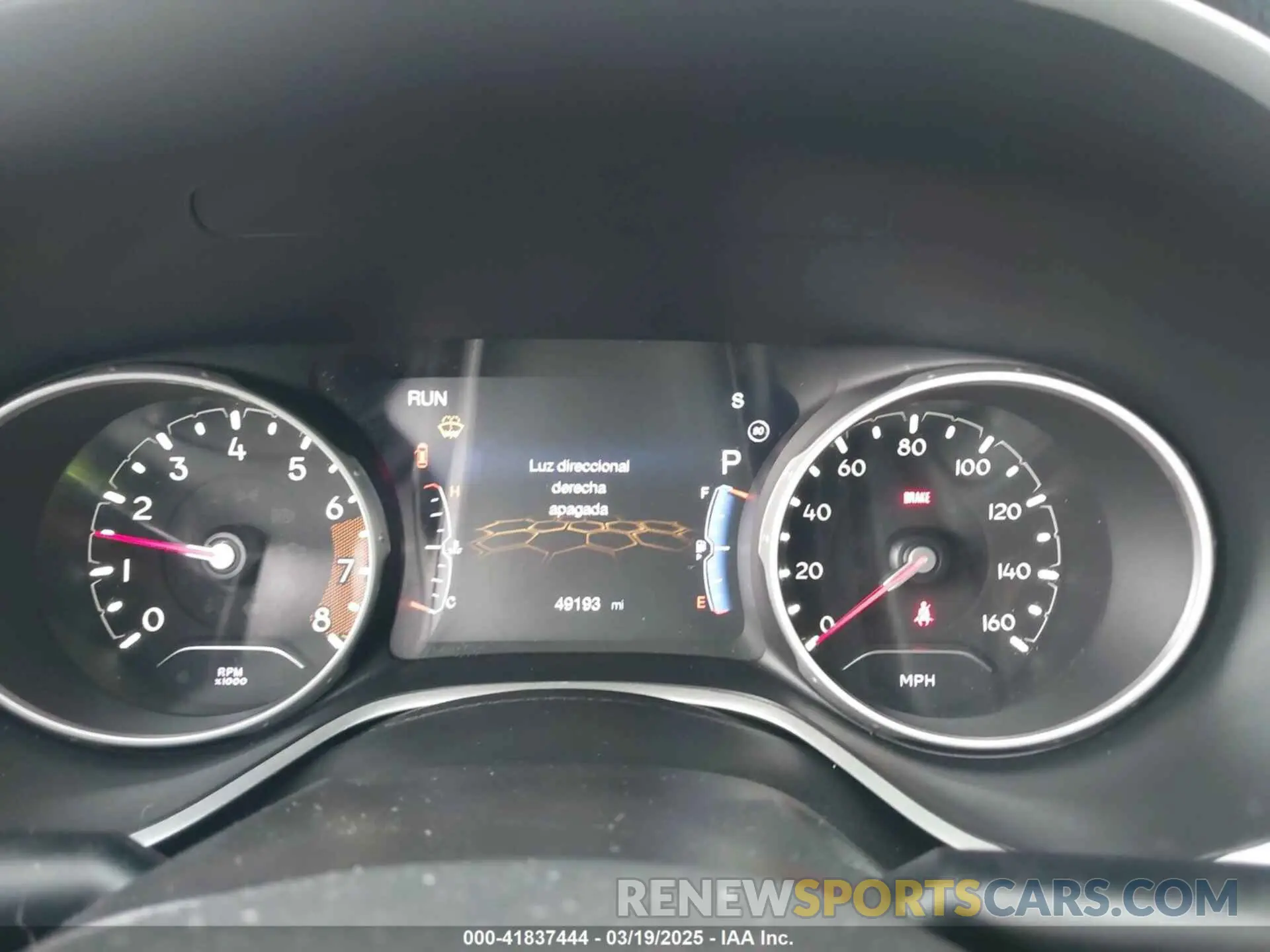 7 Photograph of a damaged car 3C4NJDCB5LT153584 JEEP COMPASS 2020