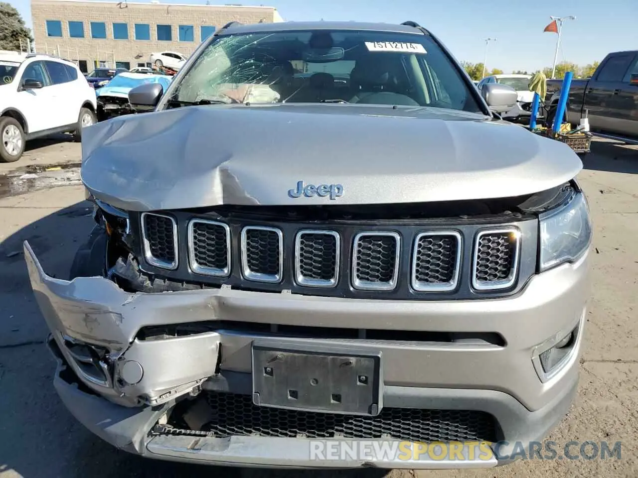 5 Photograph of a damaged car 3C4NJDCB5LT233323 JEEP COMPASS 2020