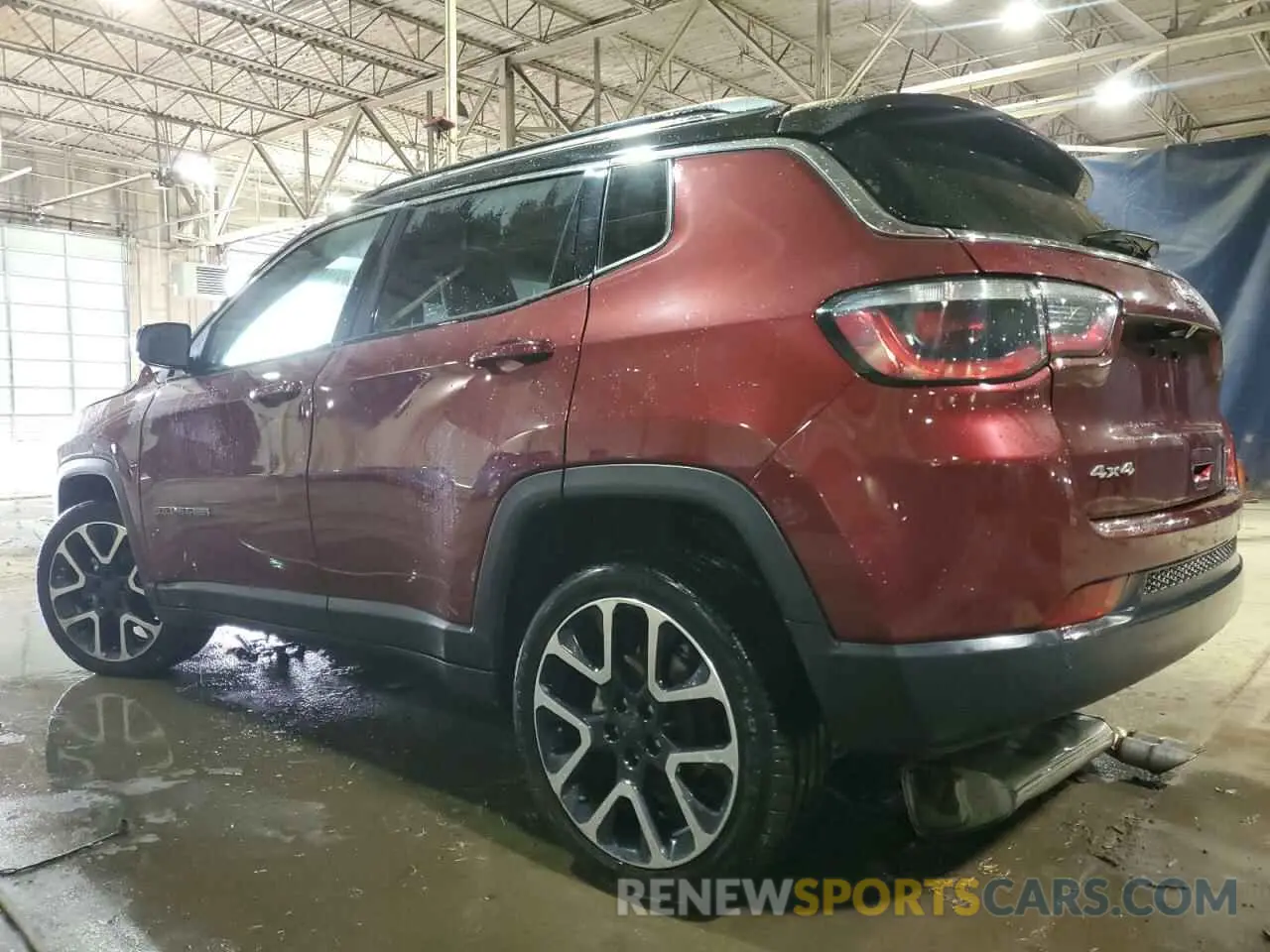 2 Photograph of a damaged car 3C4NJDCB6LT167512 JEEP COMPASS 2020