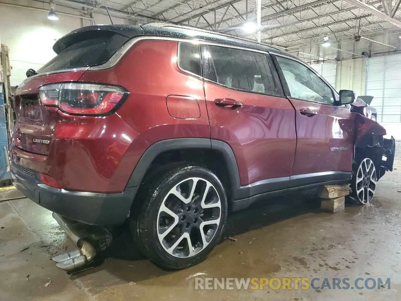 3 Photograph of a damaged car 3C4NJDCB6LT167512 JEEP COMPASS 2020
