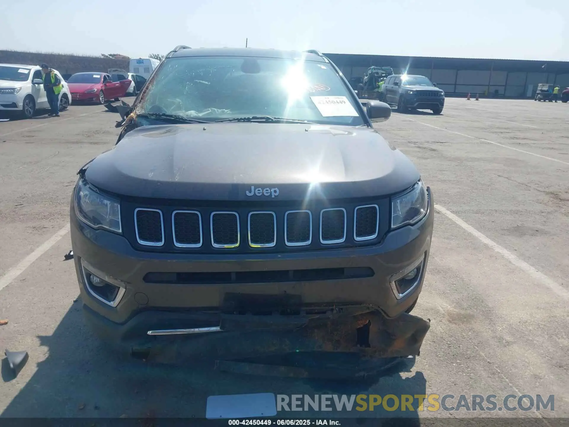 12 Photograph of a damaged car 3C4NJDCB6LT195973 JEEP COMPASS 2020