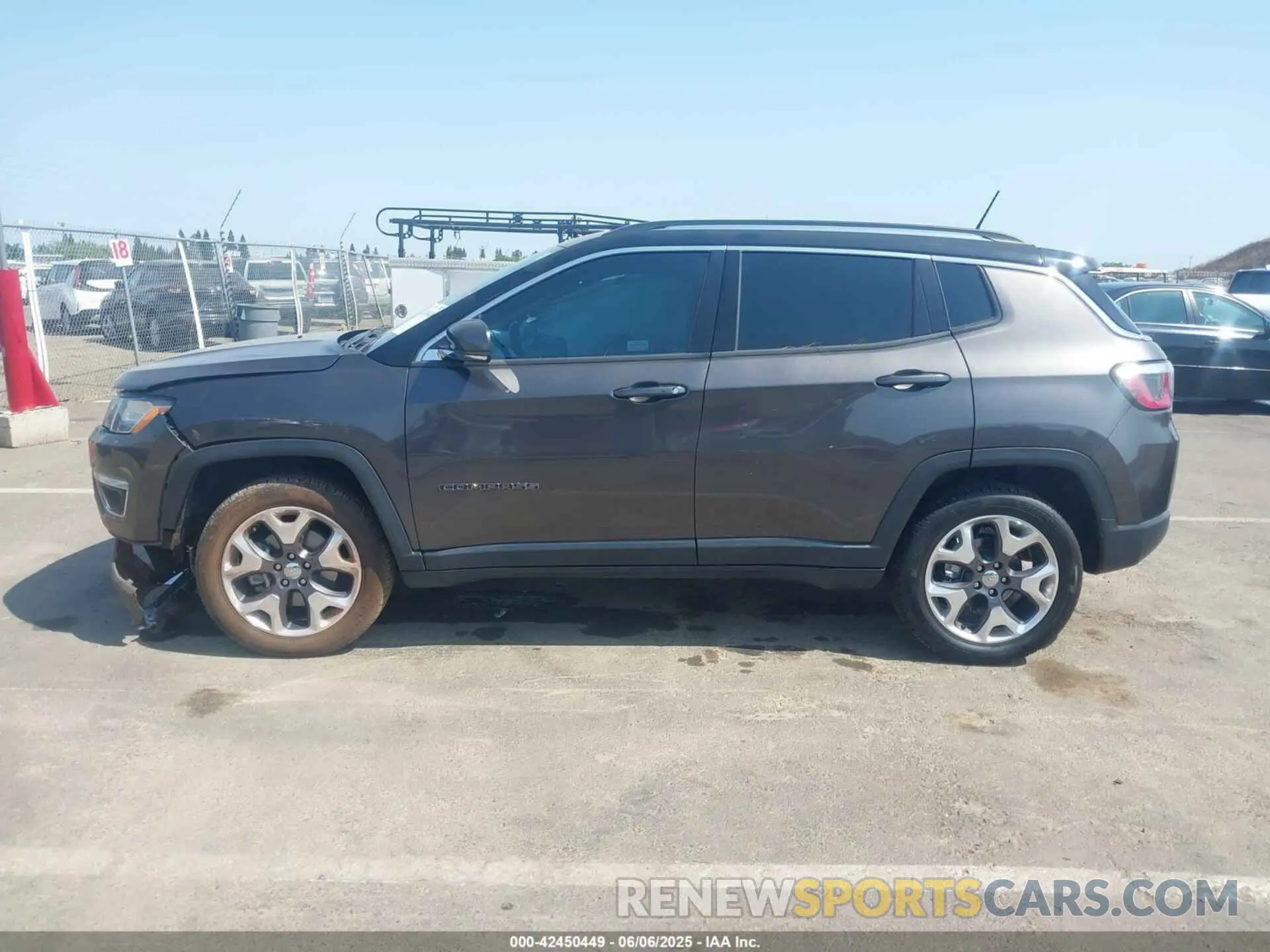 14 Photograph of a damaged car 3C4NJDCB6LT195973 JEEP COMPASS 2020
