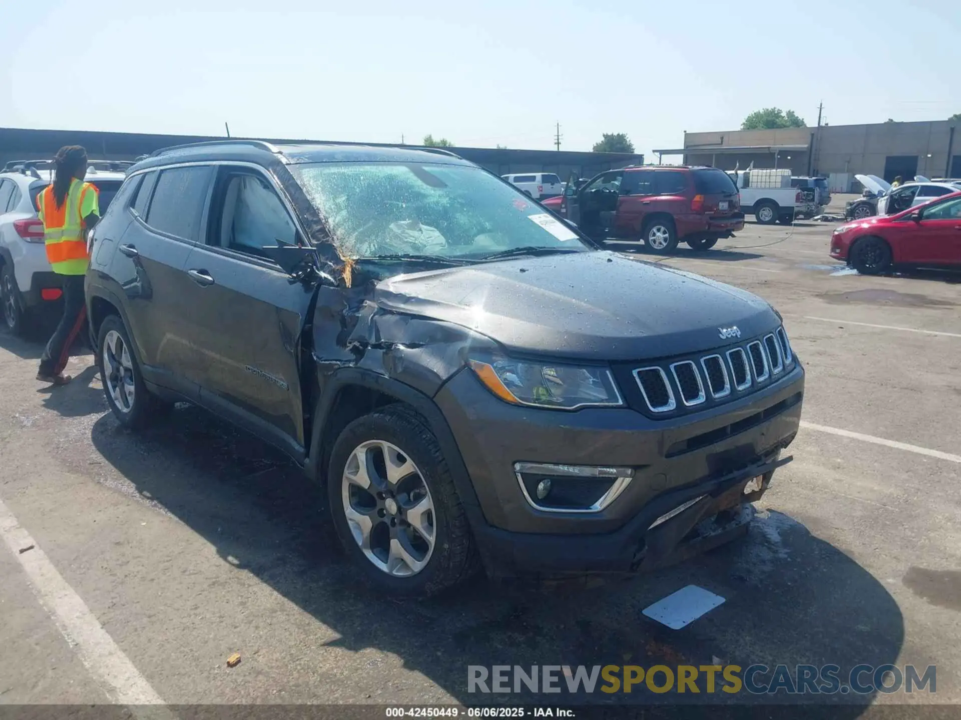 6 Photograph of a damaged car 3C4NJDCB6LT195973 JEEP COMPASS 2020