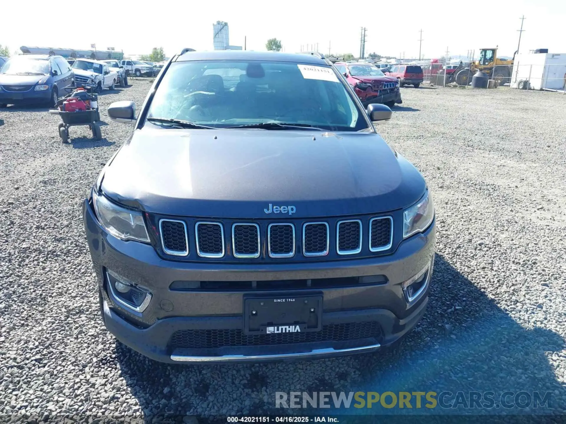 11 Photograph of a damaged car 3C4NJDCB6LT221388 JEEP COMPASS 2020