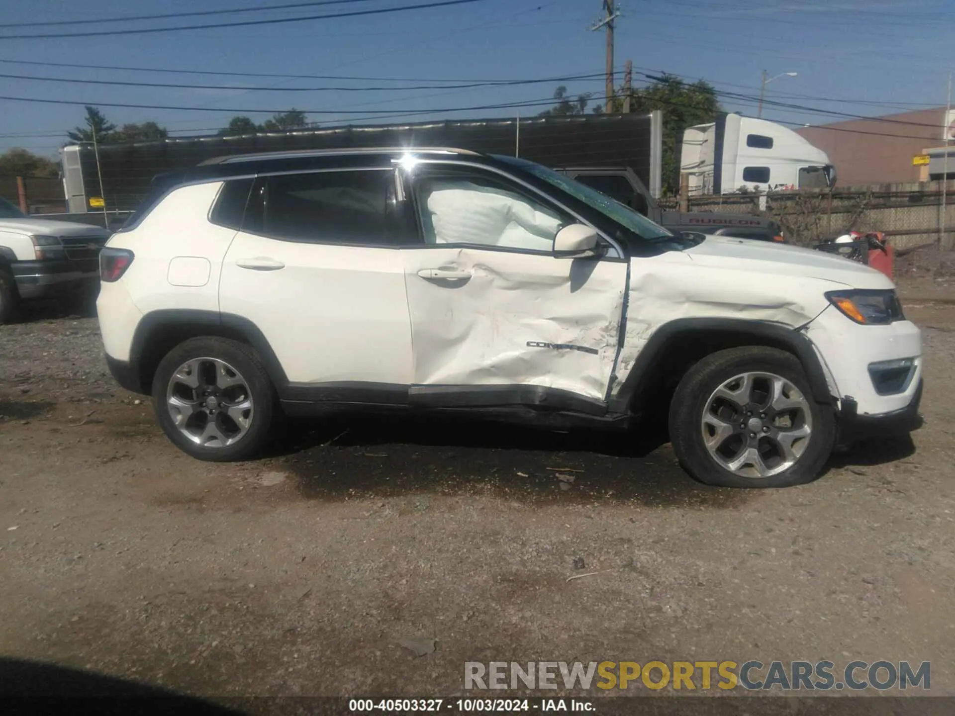 14 Photograph of a damaged car 3C4NJDCB6LT234125 JEEP COMPASS 2020