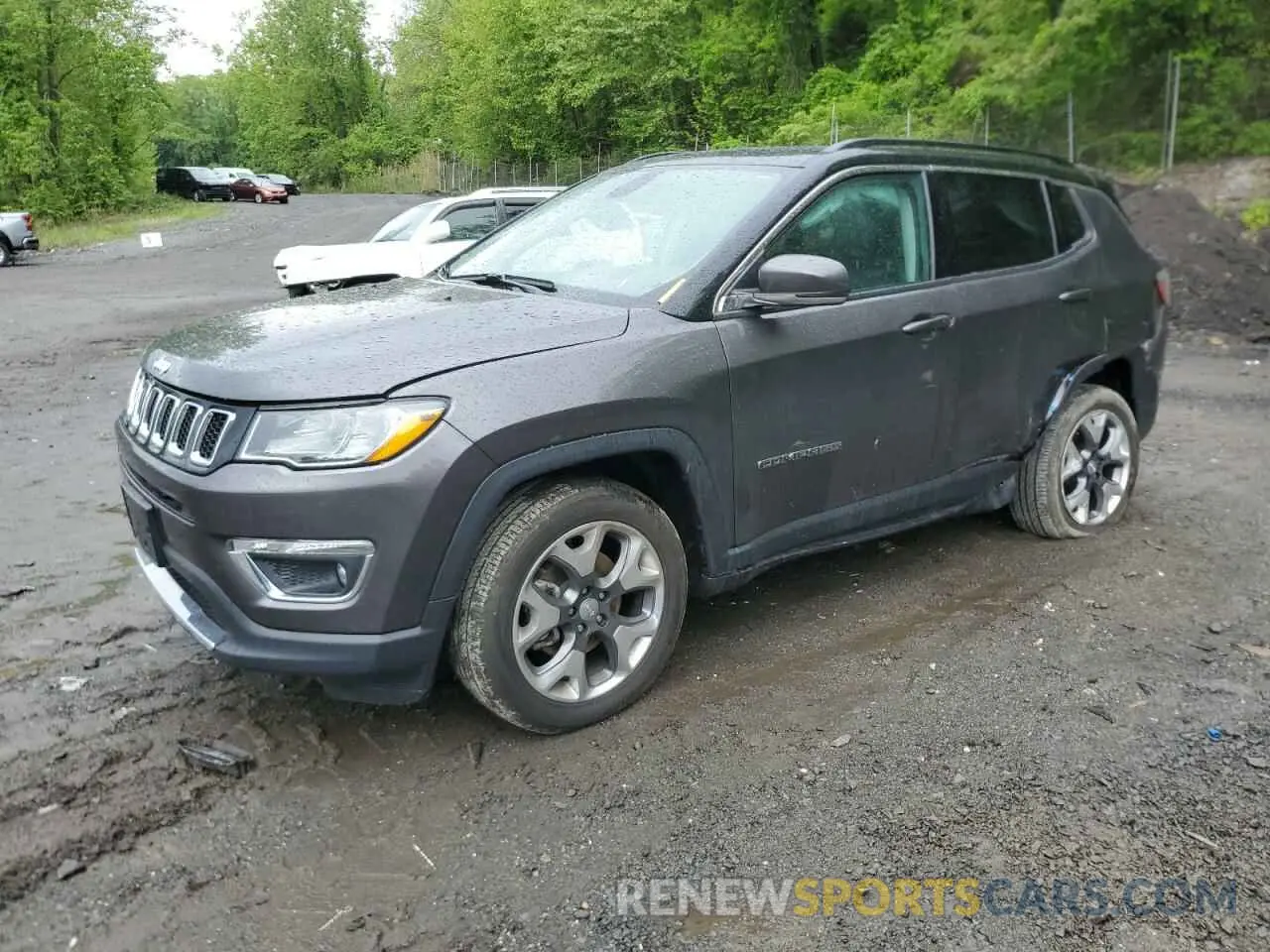 1 Photograph of a damaged car 3C4NJDCB6LT236098 JEEP COMPASS 2020