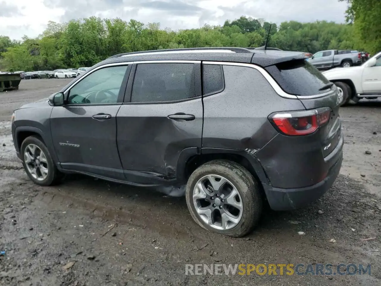 2 Photograph of a damaged car 3C4NJDCB6LT236098 JEEP COMPASS 2020