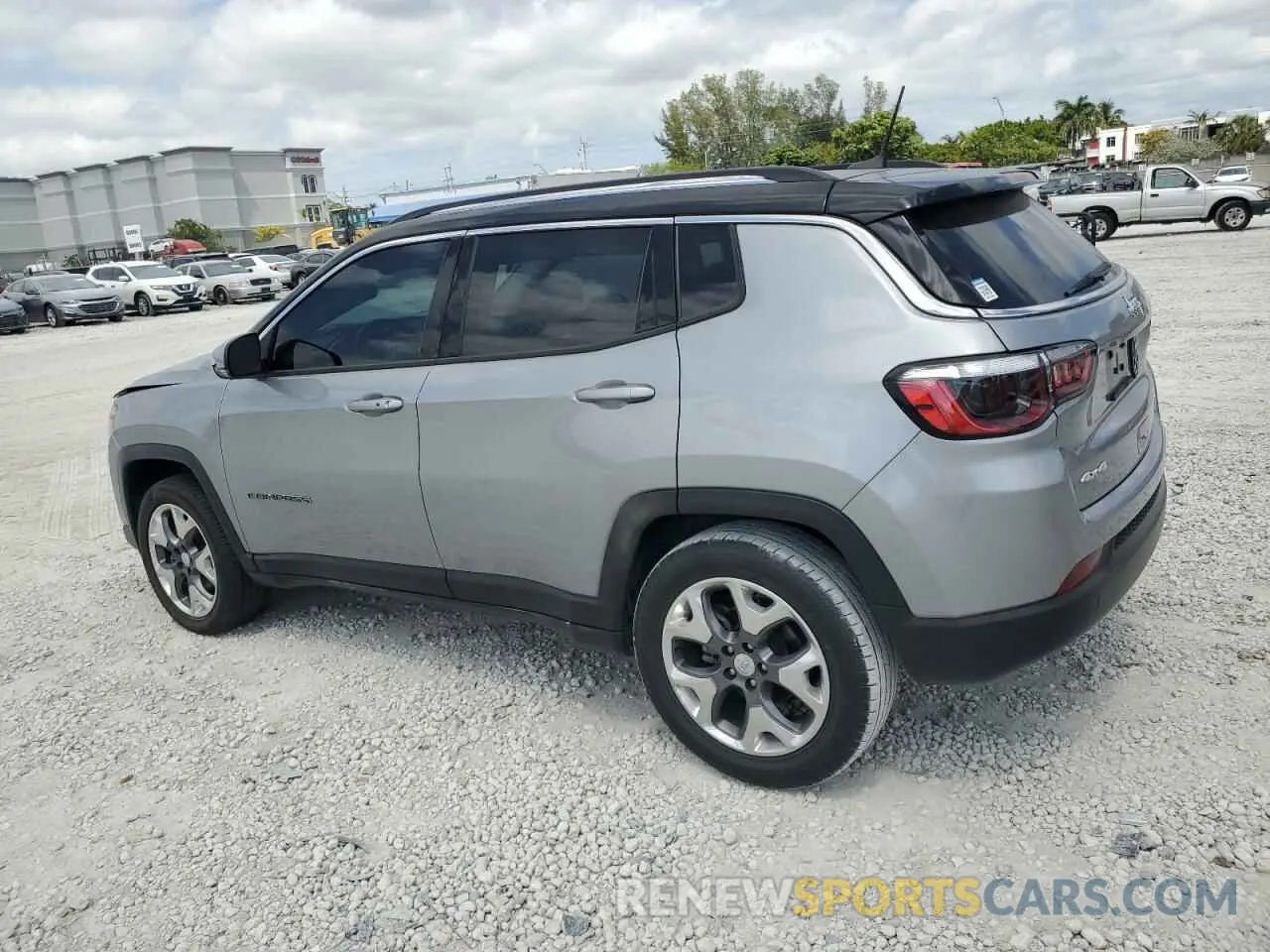2 Photograph of a damaged car 3C4NJDCB6LT246324 JEEP COMPASS 2020
