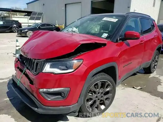 14 Photograph of a damaged car 3C4NJDCB7LT130484 JEEP COMPASS 2020