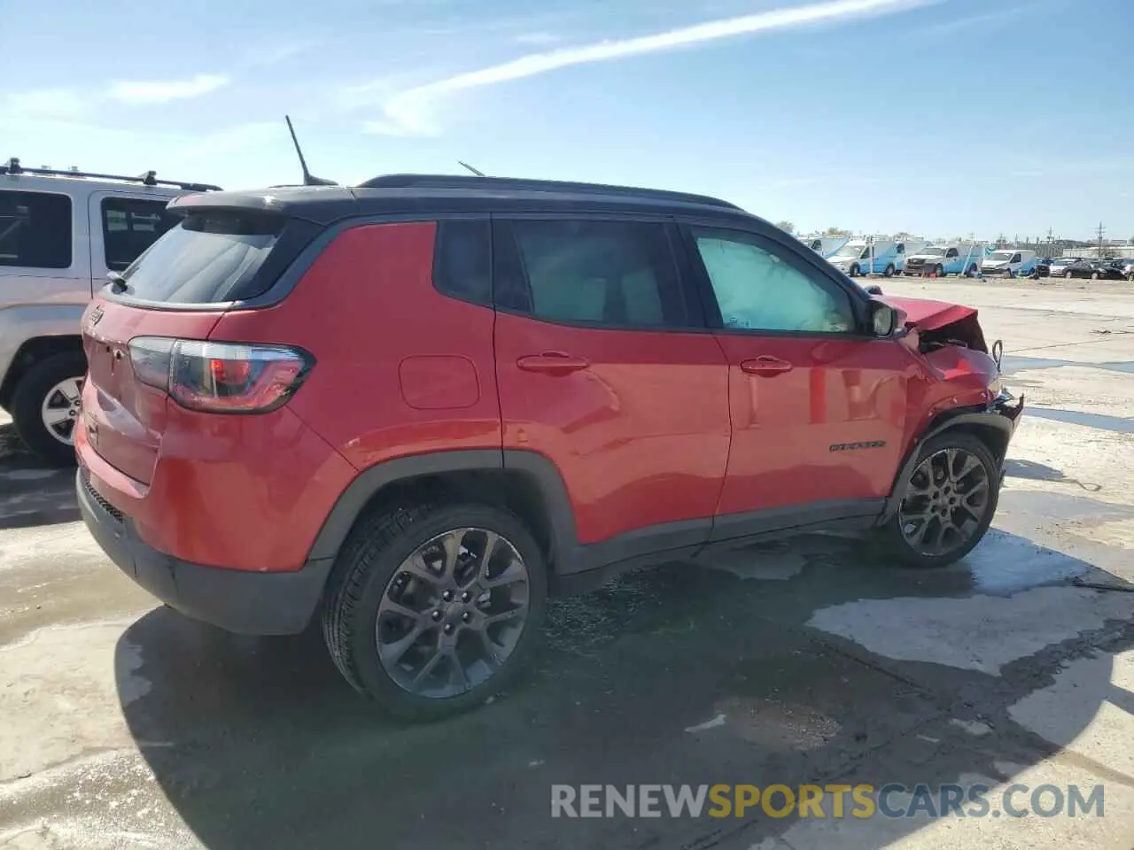 3 Photograph of a damaged car 3C4NJDCB7LT130484 JEEP COMPASS 2020