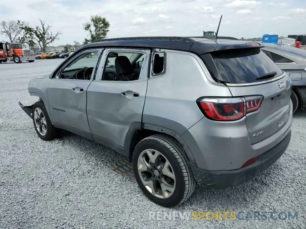 2 Photograph of a damaged car 3C4NJDCB7LT146233 JEEP COMPASS 2020