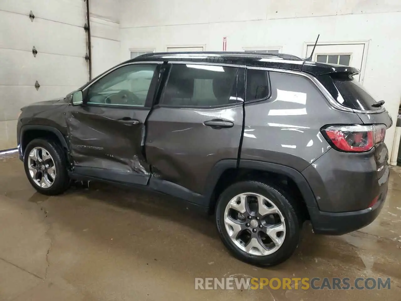2 Photograph of a damaged car 3C4NJDCB7LT216880 JEEP COMPASS 2020
