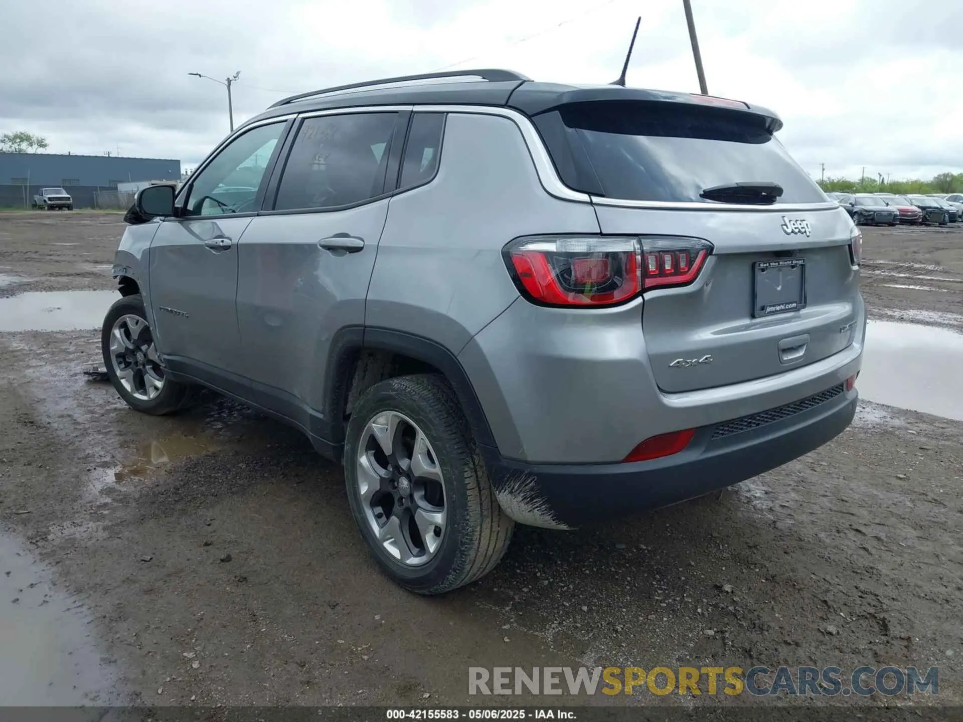 3 Photograph of a damaged car 3C4NJDCB7LT233985 JEEP COMPASS 2020