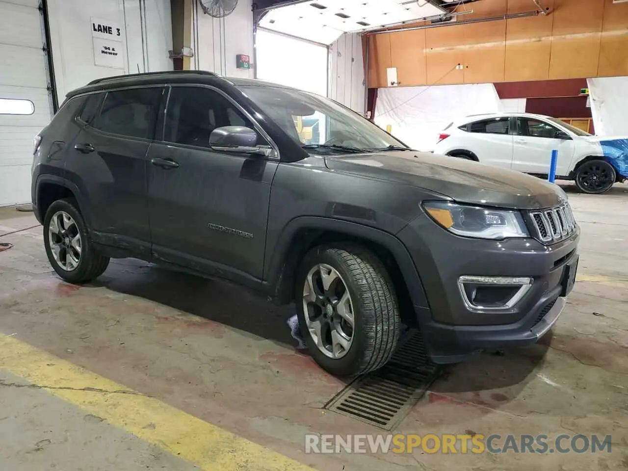 4 Photograph of a damaged car 3C4NJDCB7LT236093 JEEP COMPASS 2020