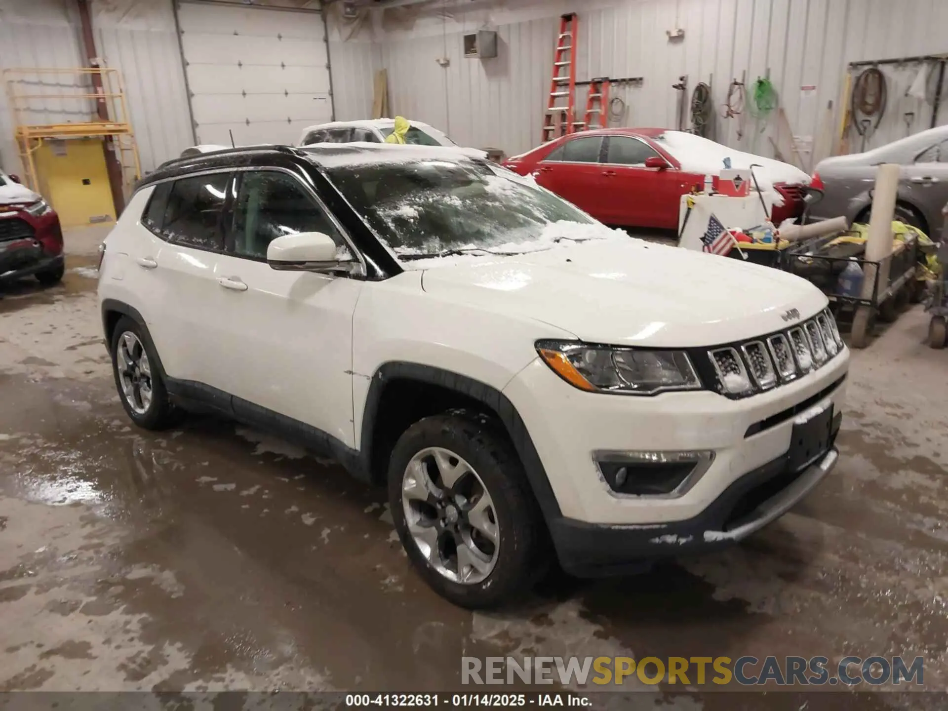1 Photograph of a damaged car 3C4NJDCB7LT240631 JEEP COMPASS 2020