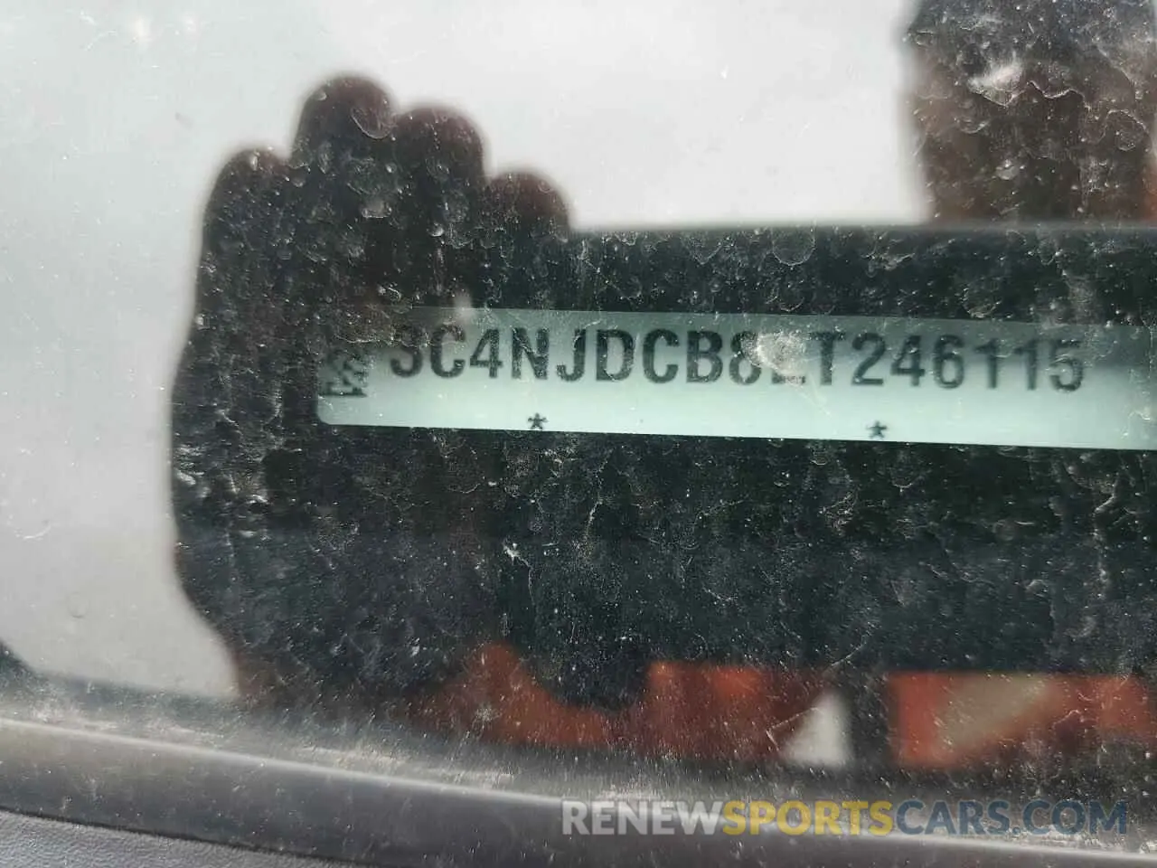 13 Photograph of a damaged car 3C4NJDCB8LT246115 JEEP COMPASS 2020