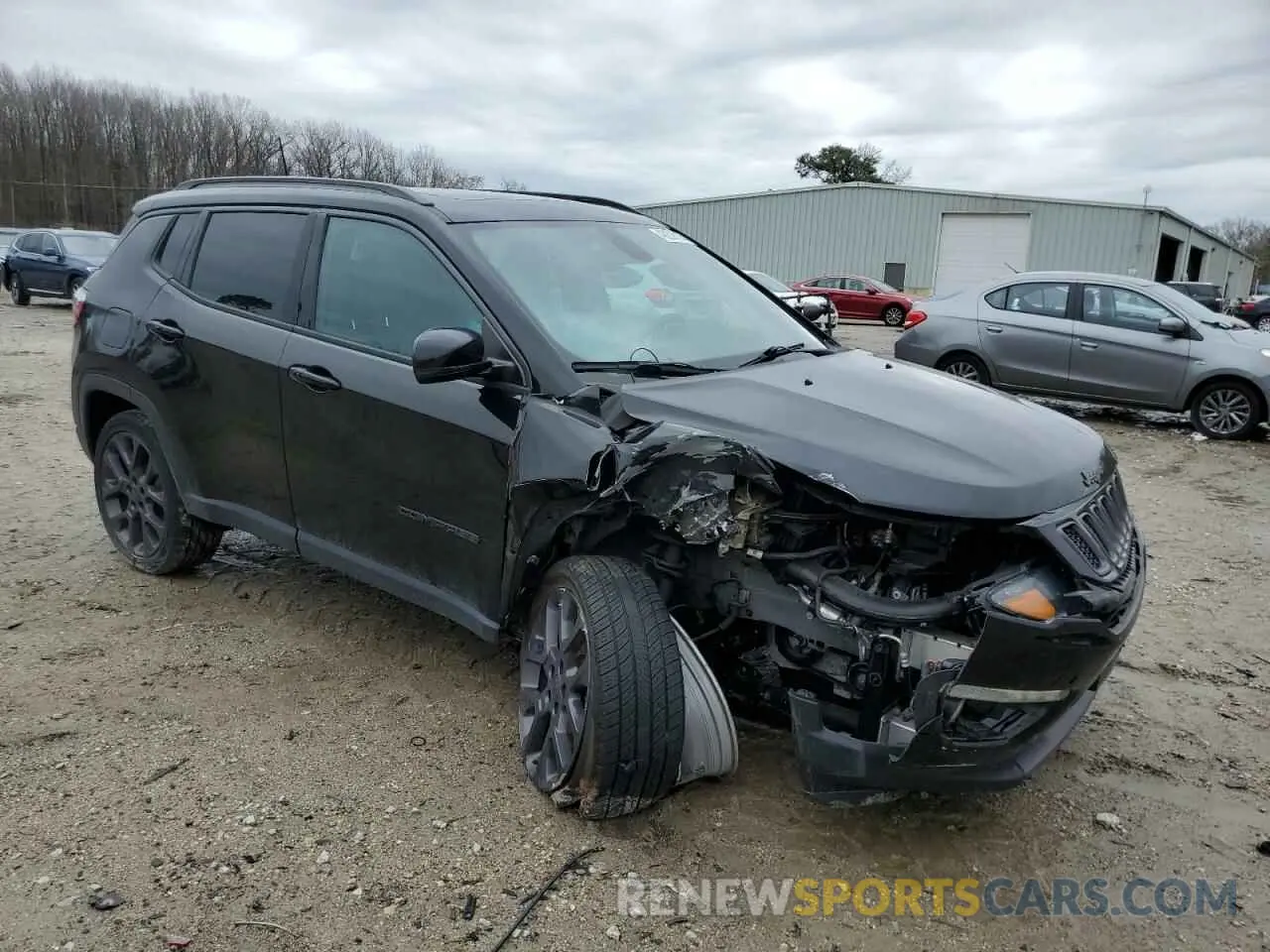 4 Photograph of a damaged car 3C4NJDCB8LT246115 JEEP COMPASS 2020