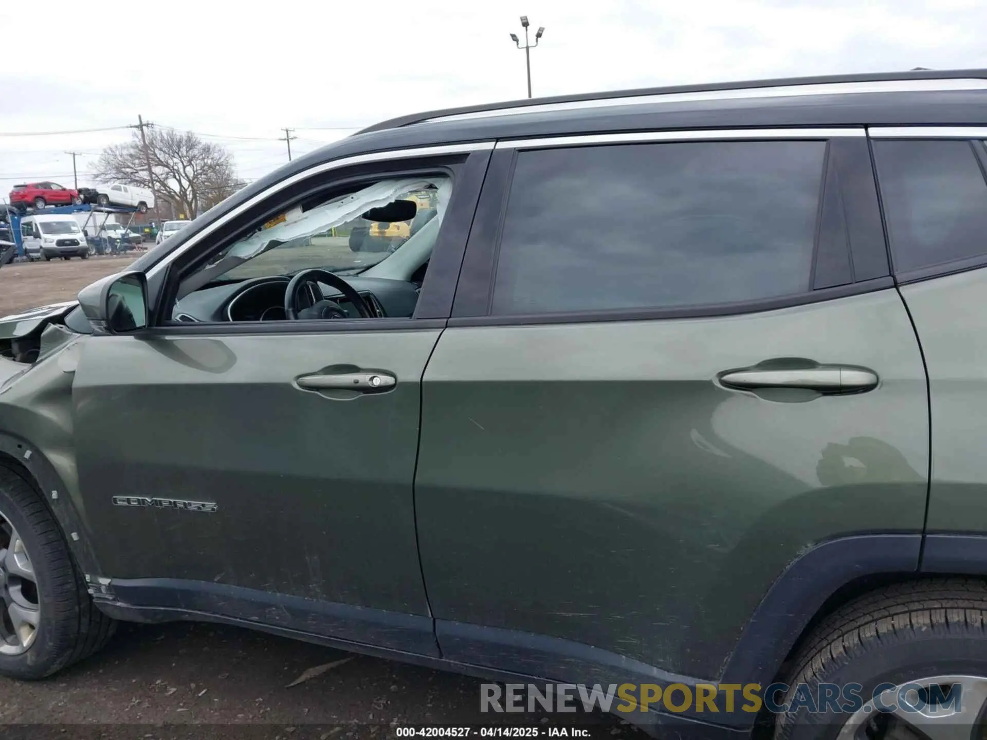 14 Photograph of a damaged car 3C4NJDCBXLT123657 JEEP COMPASS 2020