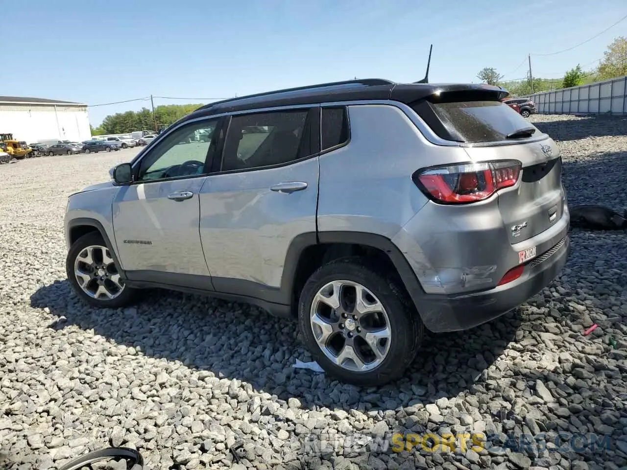 2 Photograph of a damaged car 3C4NJDCBXLT155752 JEEP COMPASS 2020