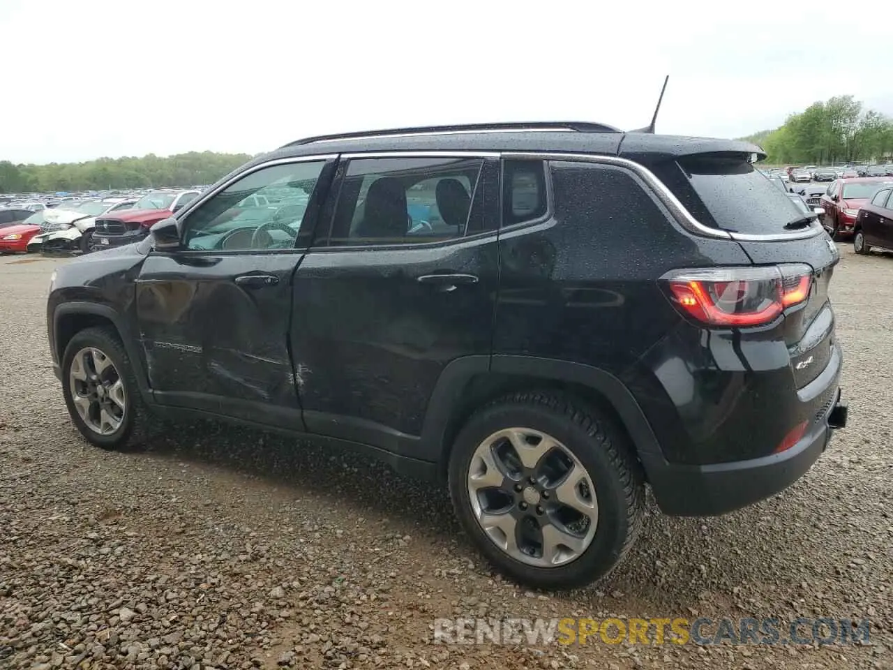 2 Photograph of a damaged car 3C4NJDCBXLT209079 JEEP COMPASS 2020