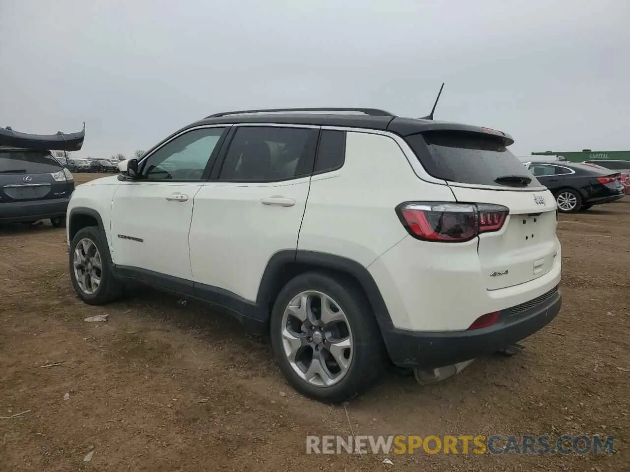 2 Photograph of a damaged car 3C4NJDCBXLT255012 JEEP COMPASS 2020