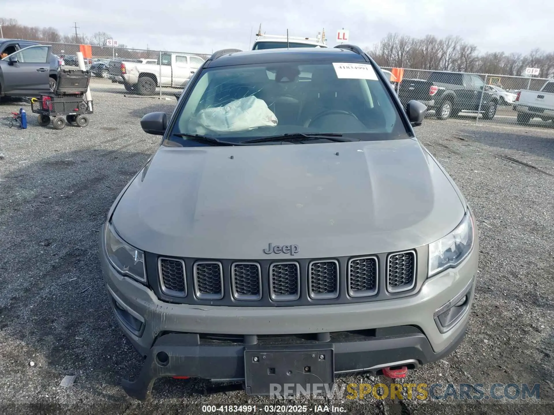 11 Photograph of a damaged car 3C4NJDDB2LT143948 JEEP COMPASS 2020
