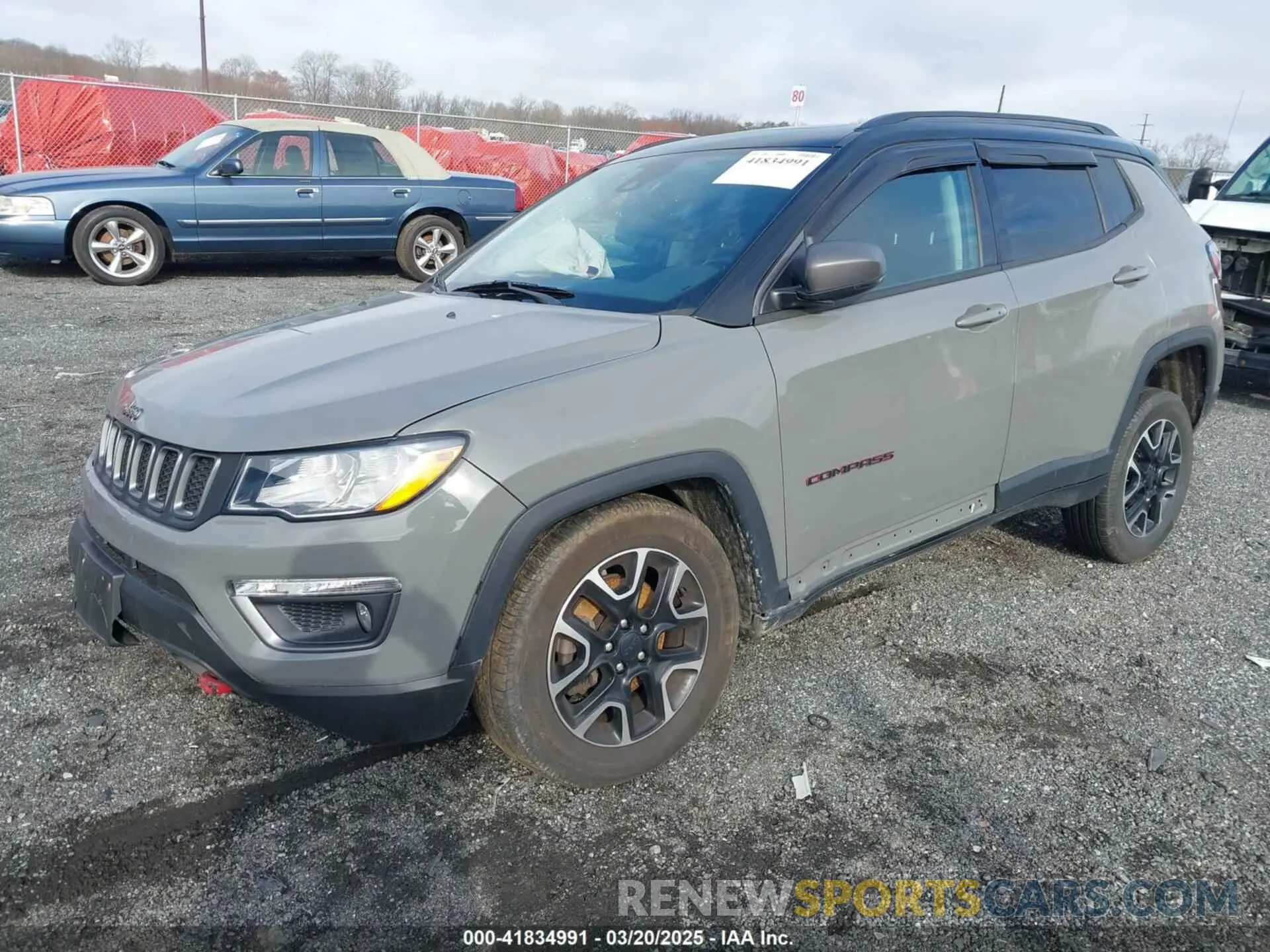 2 Photograph of a damaged car 3C4NJDDB2LT143948 JEEP COMPASS 2020