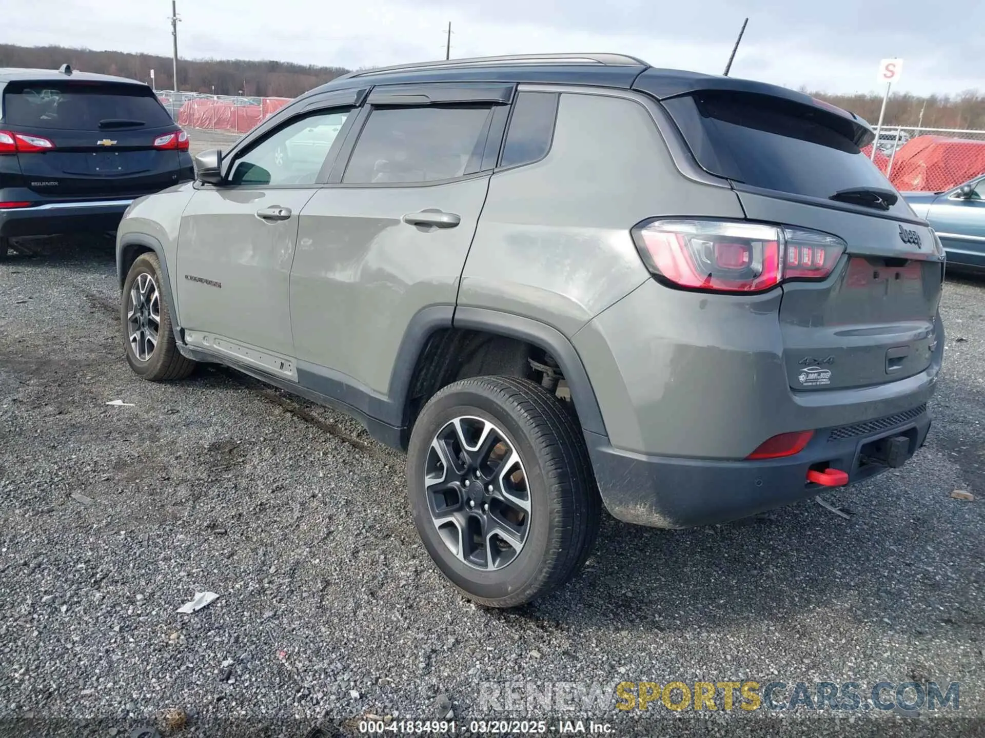 3 Photograph of a damaged car 3C4NJDDB2LT143948 JEEP COMPASS 2020