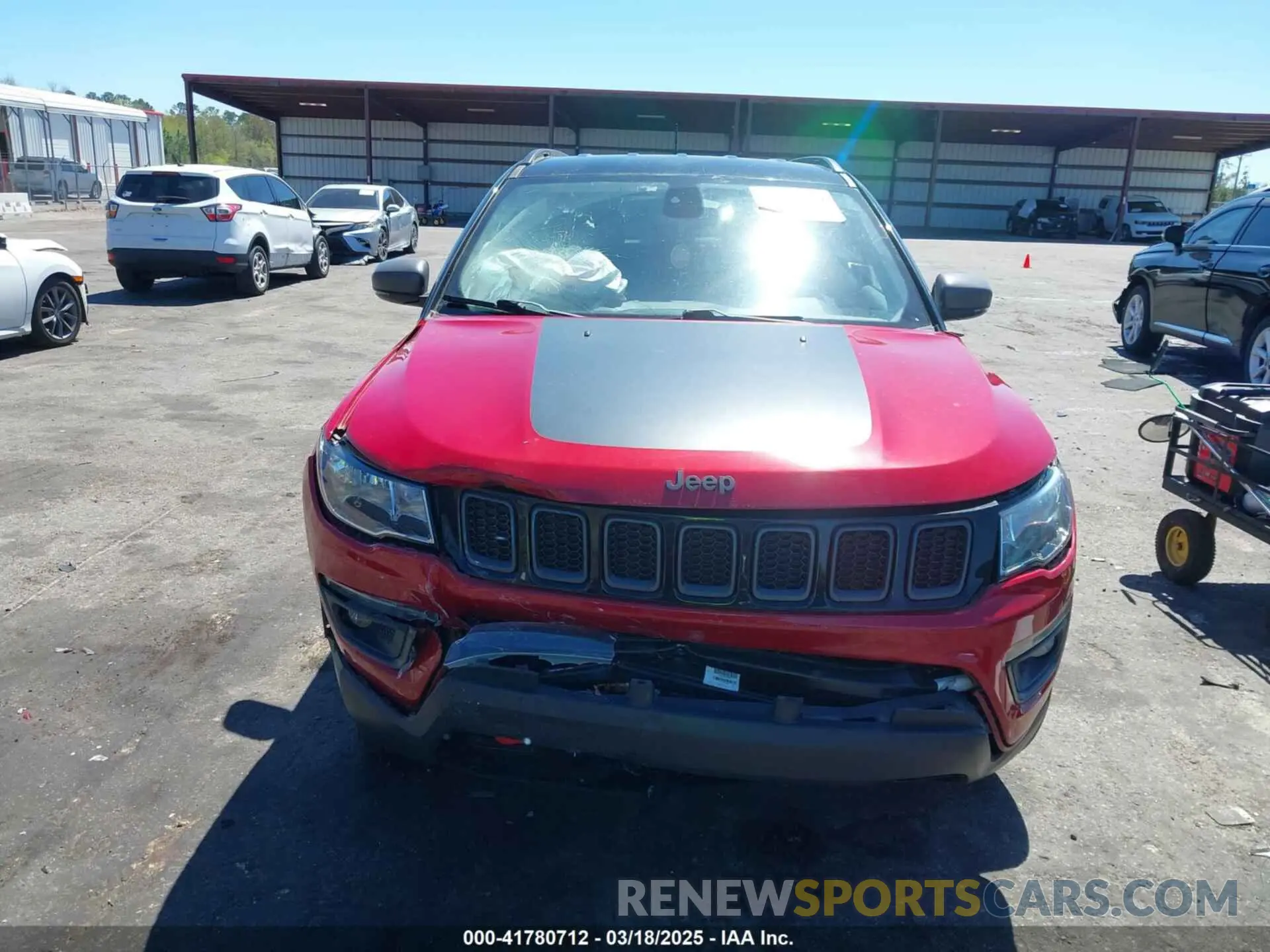 11 Photograph of a damaged car 3C4NJDDB3LT207849 JEEP COMPASS 2020