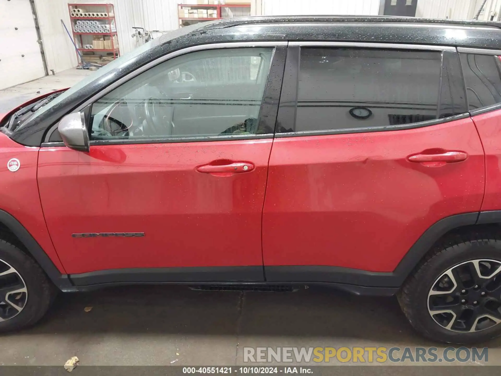 14 Photograph of a damaged car 3C4NJDDB3LT215465 JEEP COMPASS 2020