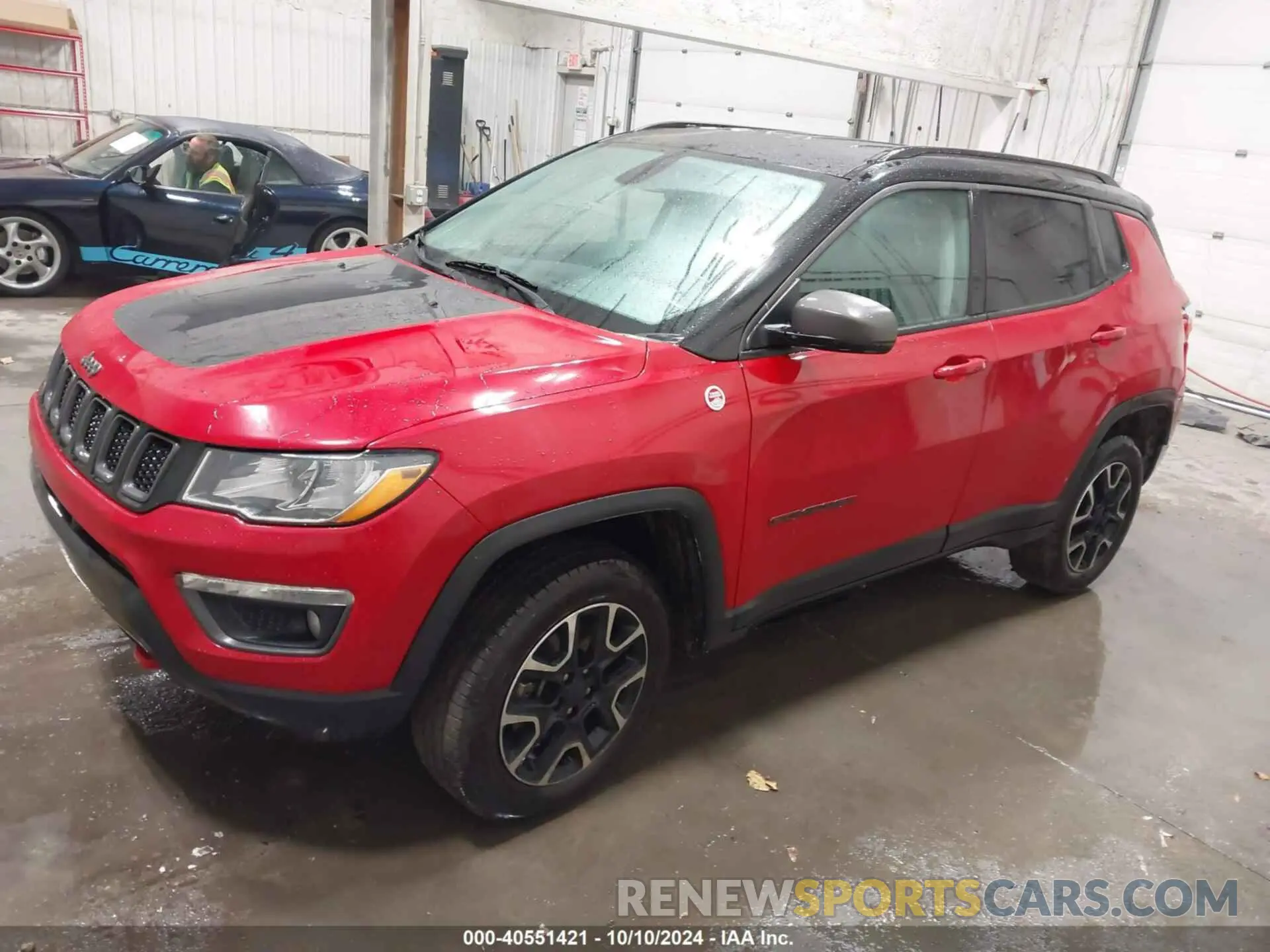 2 Photograph of a damaged car 3C4NJDDB3LT215465 JEEP COMPASS 2020