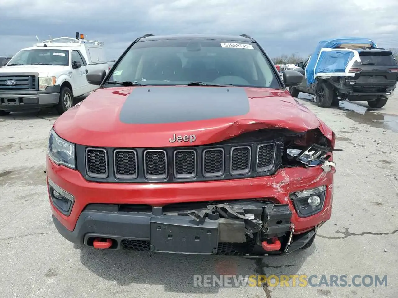 5 Photograph of a damaged car 3C4NJDDB5LT177379 JEEP COMPASS 2020