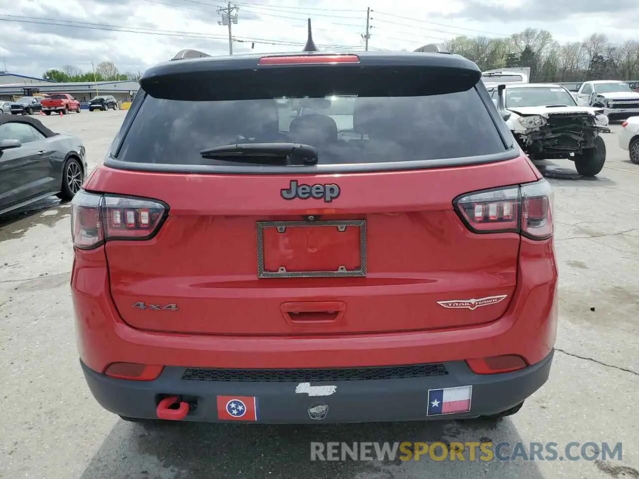 6 Photograph of a damaged car 3C4NJDDB5LT177379 JEEP COMPASS 2020