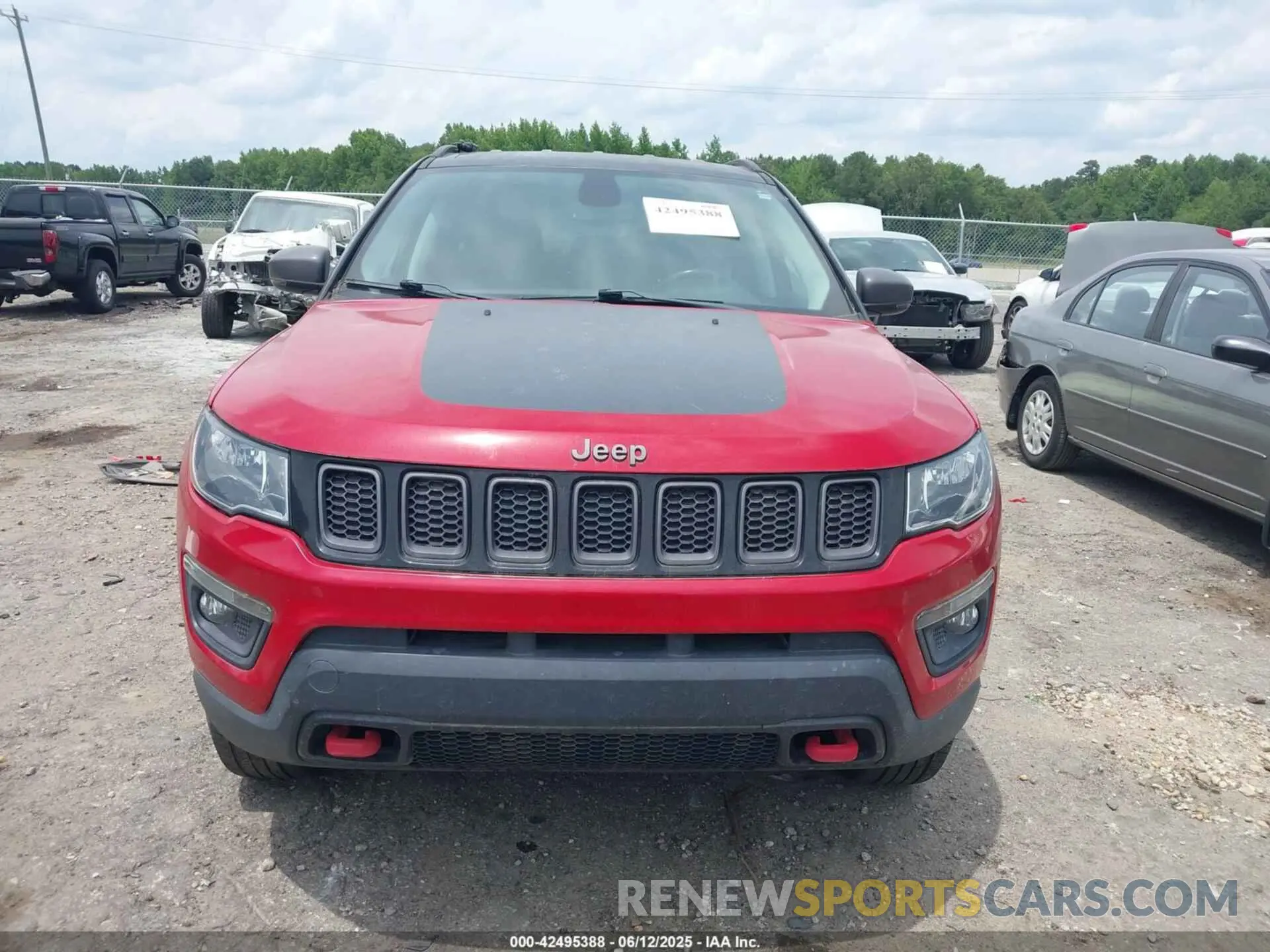12 Photograph of a damaged car 3C4NJDDB5LT221591 JEEP COMPASS 2020