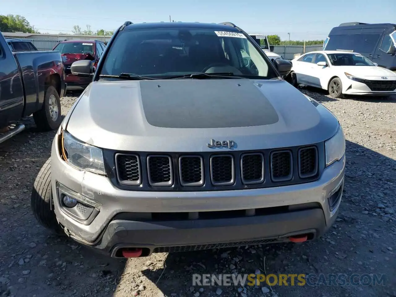5 Photograph of a damaged car 3C4NJDDB6LT195910 JEEP COMPASS 2020