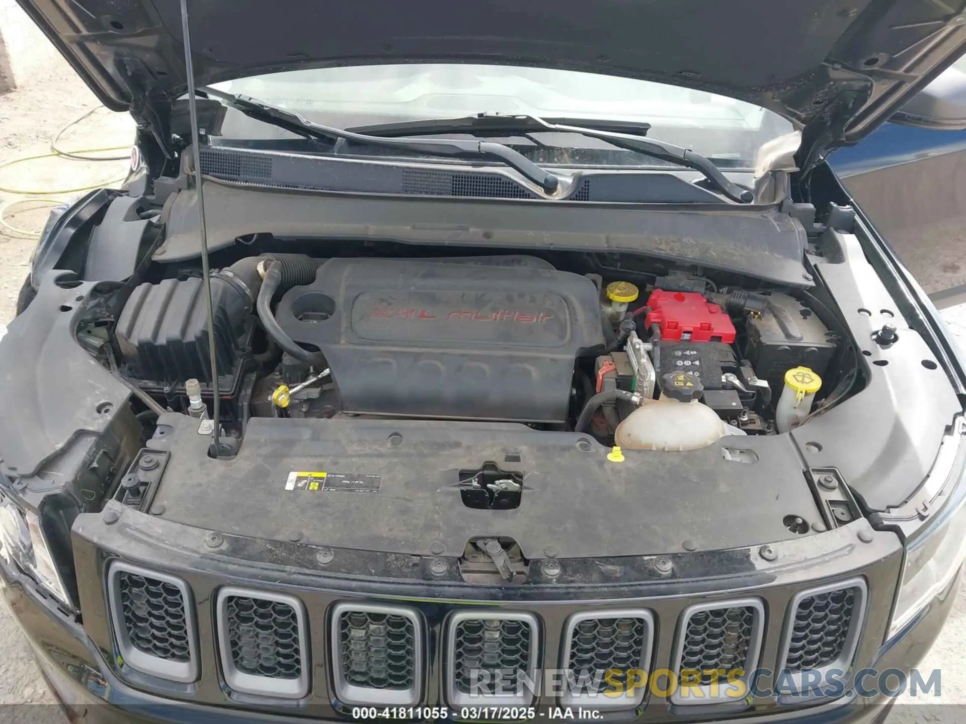 10 Photograph of a damaged car 3C4NJDDB7LT129673 JEEP COMPASS 2020