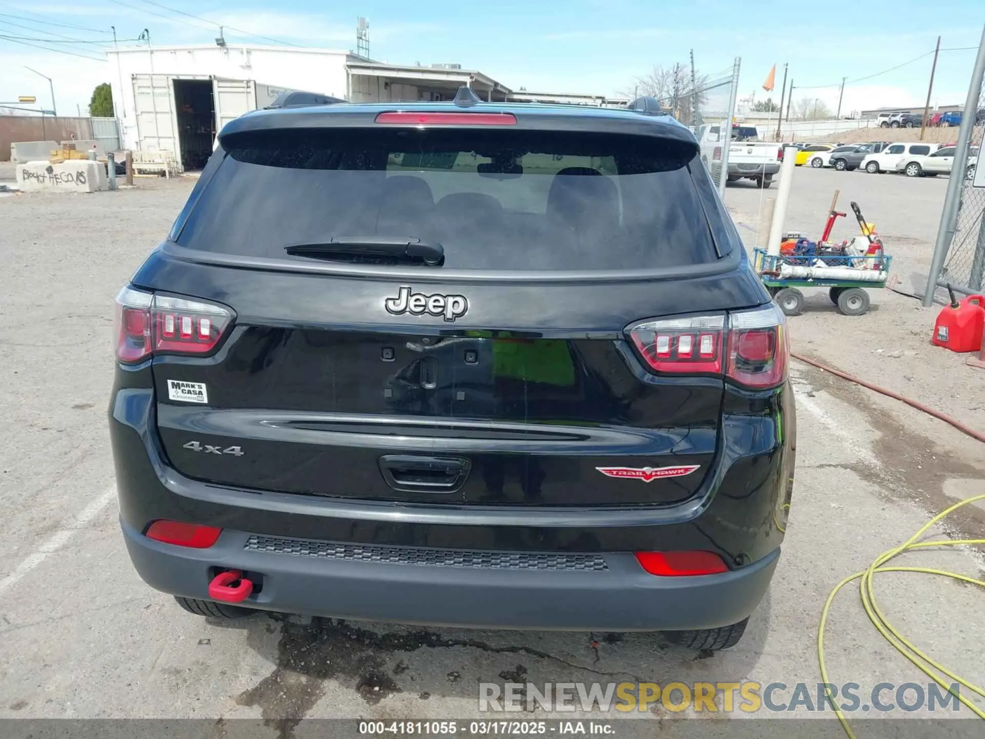 16 Photograph of a damaged car 3C4NJDDB7LT129673 JEEP COMPASS 2020