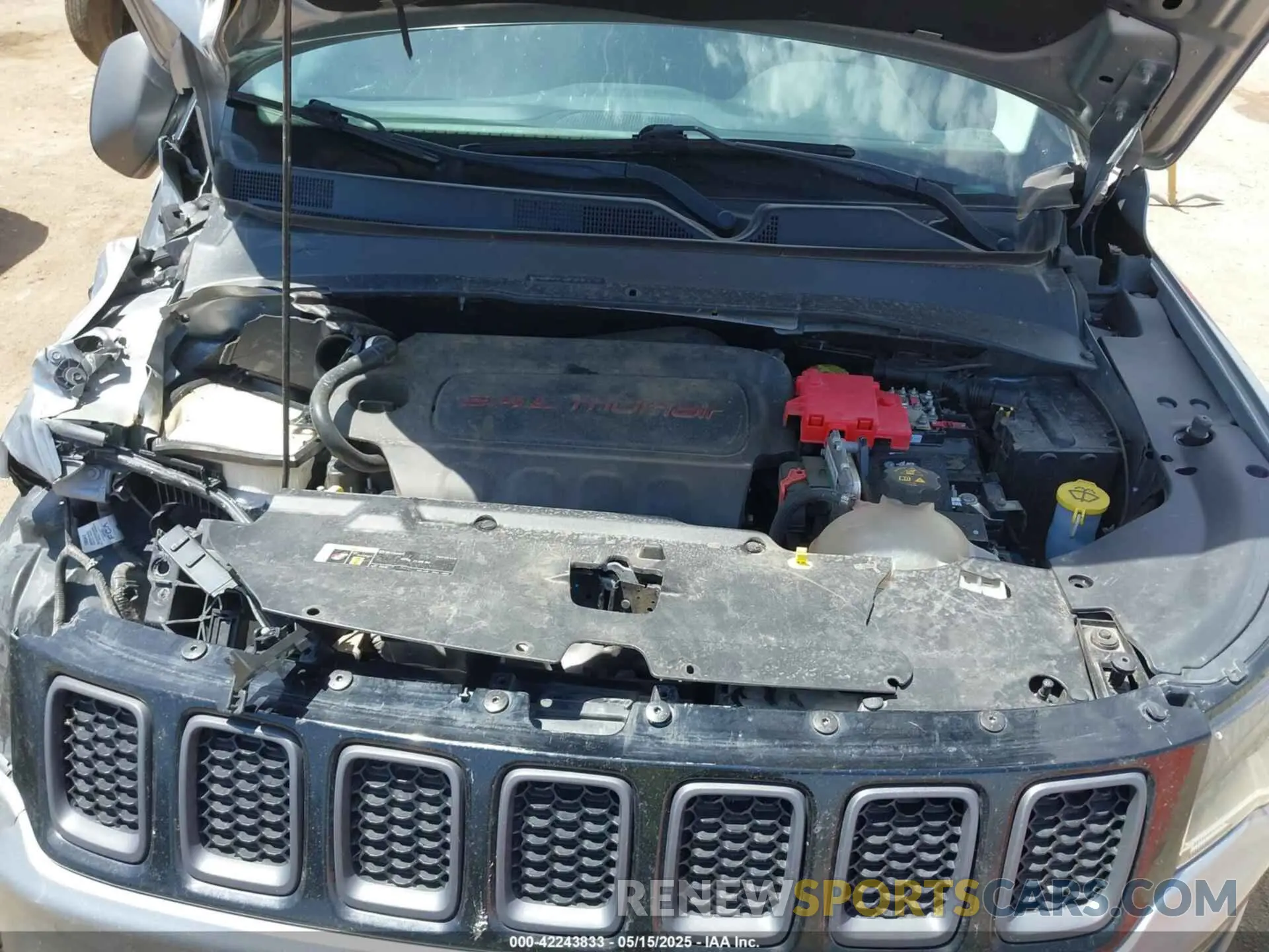 10 Photograph of a damaged car 3C4NJDDB7LT159532 JEEP COMPASS 2020
