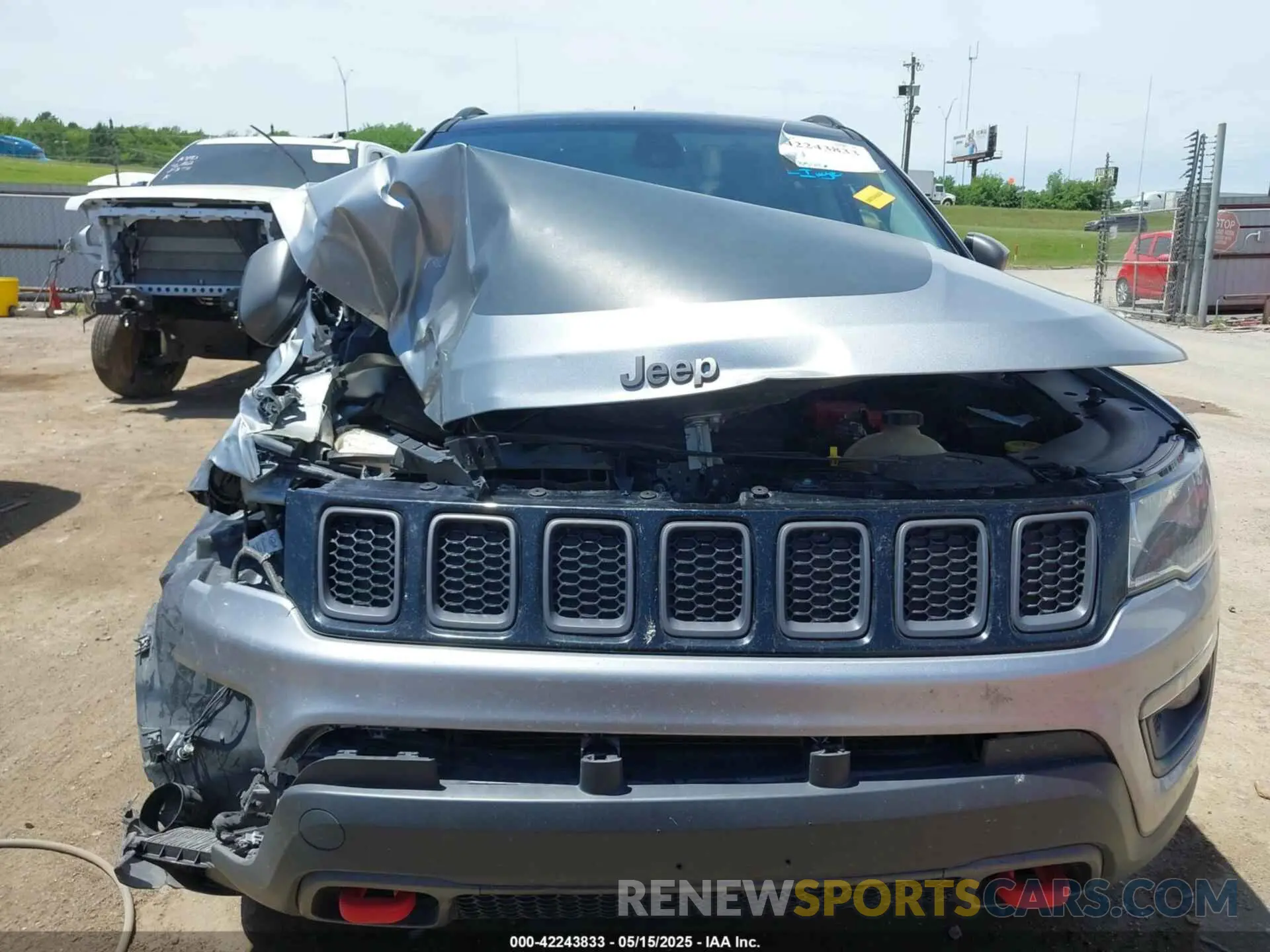 13 Photograph of a damaged car 3C4NJDDB7LT159532 JEEP COMPASS 2020