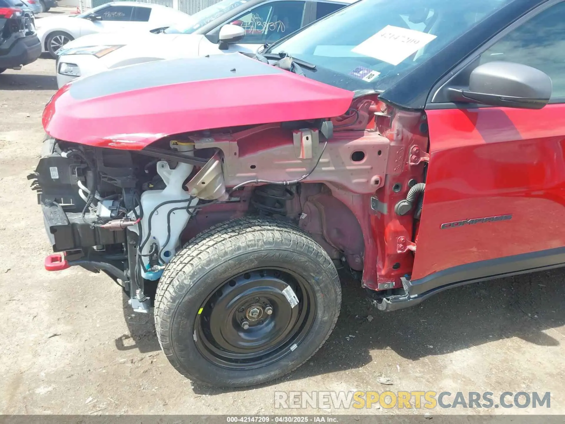 18 Photograph of a damaged car 3C4NJDDB7LT196242 JEEP COMPASS 2020