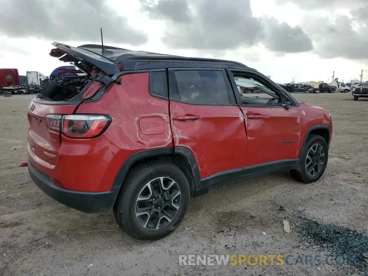 3 Photograph of a damaged car 3C4NJDDB7LT214691 JEEP COMPASS 2020