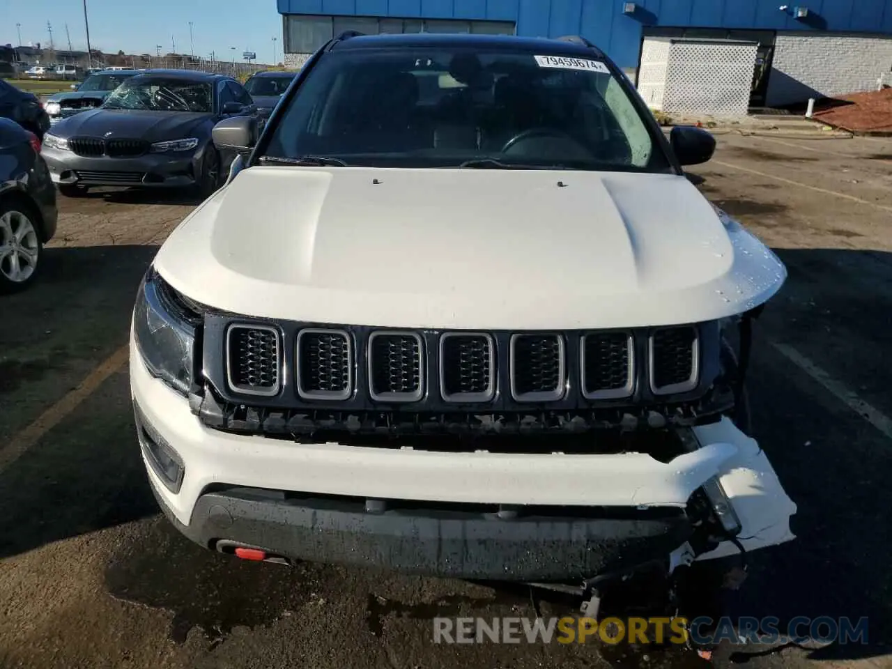 5 Photograph of a damaged car 3C4NJDDB8LT124126 JEEP COMPASS 2020
